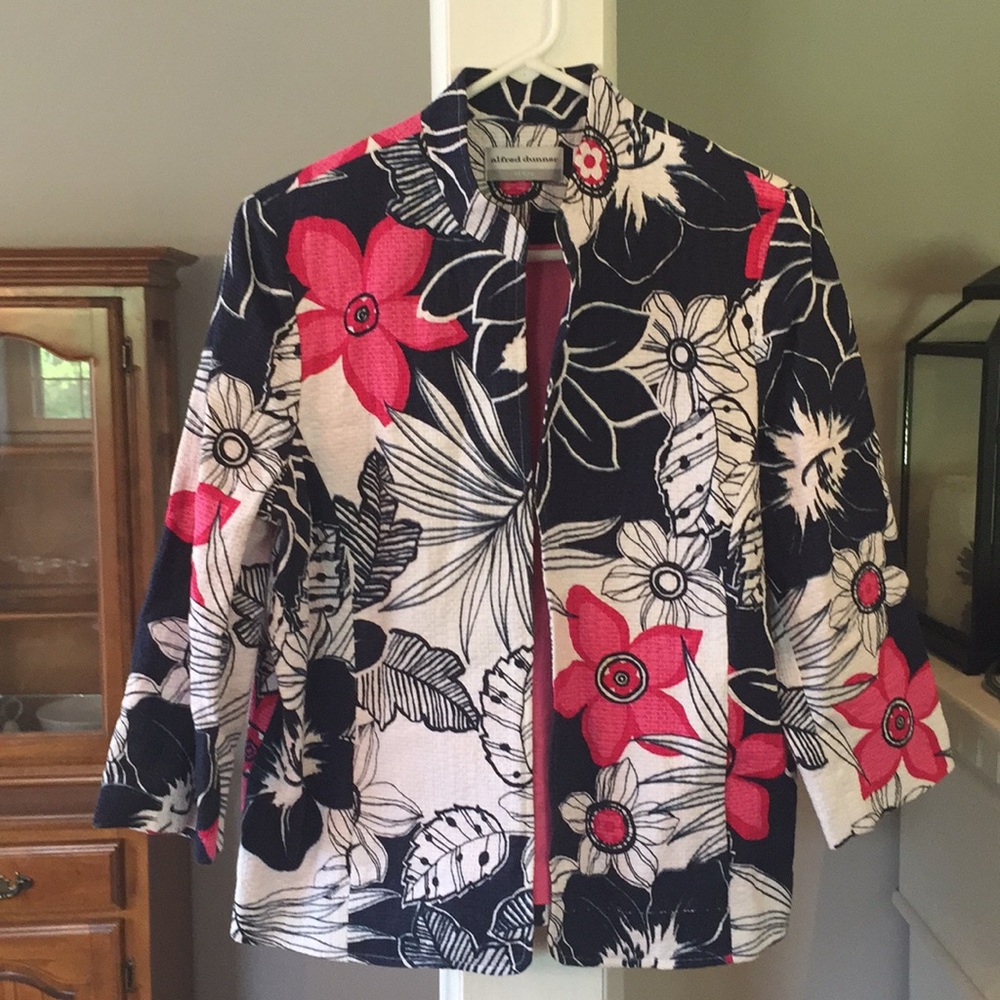 Alfred Dunner floral jacket